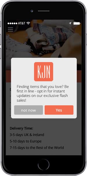 Blog-Push-Notification