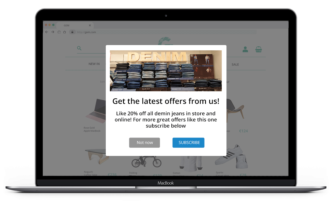 Creating a strong value exchange improves opt-in rates for web push notifications