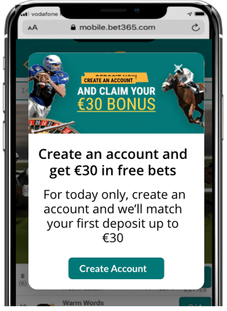 Using on-site messages to encourage account creation