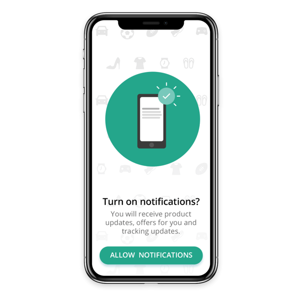 Using in-app messages to increase opt-ins for push notifications