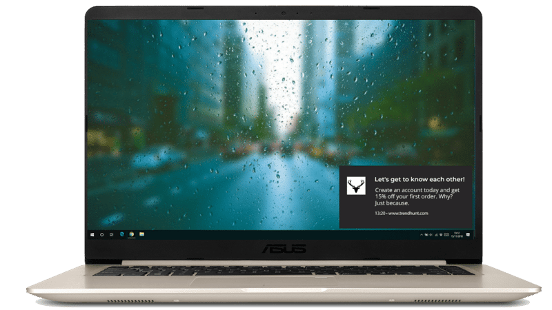 Drive eCommerce account registration